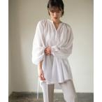 [LOWRYS FARM] длинный рукав туника FREE "теплый" белый женский 