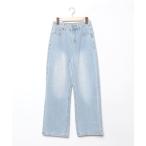 [DIAVEL] вышивка Denim брюки - голубой женский 