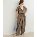 「URBAN RESEARCH DOORS」 オールインワン SMALL モカ レディース