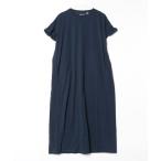 ショッピングエマール 「coen」 半袖ワンピース FREE ネイビー レディース
