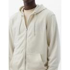 「GAP」 ジップアップパーカー L ホワイト系その他 メンズ