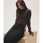 ブラウス シャツ Checkgather Compact Blouse レディース