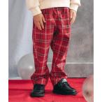 ショッピング男の子 パンツ 「リンク」フロントボタンチェックパンツ キッズ 子供服 男の子 女の子