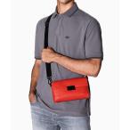 ショッピングプレート ショルダーバッグ 「A|X アルマーニ エクスチェンジ」NL ロゴプレート ショルダーバッグ メンズ