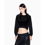 ショッピングスパンコール ニット セーター 「A|X アルマーニ エクスチェンジ」NL スパンコール ニットプルオーバー レディース