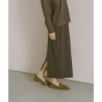 スカート アンチピリングなめらかIラインスカート/599561