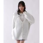 カーディガン  「girly line」ラメシャギーニットカーディガン キッズ 子供服 女の子