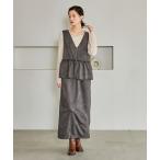 ショッピングワンピース ワンピース スエードポンチワンピース / 602339