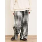 パンツ 「M/Lサイズ」ツータックゆるストレートパンツ レディース