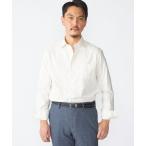 シャツ SHIPS:  ワイドカラー ネル シャツ メンズ