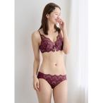 ショッピングラティス ブラジャー ショーツセット Daily AMOSTYLE 3，4カップブラ ブラ＆ショーツセット ウェーブラティス「B，C，Dカップ」 AMST527