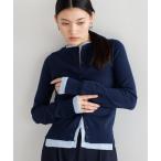 カーディガン layered like knit cardigan / レイヤード風ニットカーディガン レディース