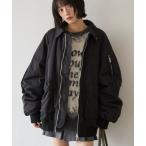 ショッピングブルゾン ブルゾン アウター 「UNISEX」ナカワタミリタリーブルゾン レディース メンズ