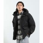 ダウンジャケット ダウン ファイバー中綿フードブルゾン メンズ