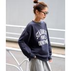 トレーナー スウェット 「WEB限定追加2」ST.ALBANSロゴスウェット レディース