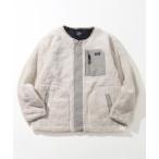 ショッピングTOKYO ジャケット ノーカラージャケット 「GERRY/ジェリー」ソフトボア ナイロン切替ノーカラージャケット メンズ レディース