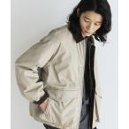 ブルゾン アウター 襟コーデュロイ切り替え コットンナイロンブルゾン/フィッシングジャケット メンズ