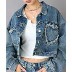 デニムジャケット gジャン ハートフ