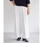 パンツ 裏起毛タックバギーパンツ レディース