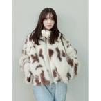 ショッピングショート ブルゾン アウター ボンディングリバーシブルショートジャケット レディース