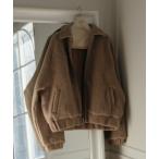 ブルゾン アウター WOOL SHAGGY JACKET/ウールシャギージャケット レディース