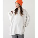 チュニック CVC裏起毛レイヤード風チュニックPO