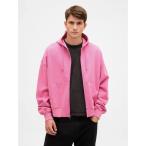 パーカー ヘビーウェイト オーバーサイズ クロップド ジップアップパーカー メンズ レディース