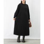 ワンピース LC/LLL イレギュラー切替プリーツワンピース