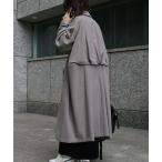 ショッピングTOKYO コート アウター 「CYAN TOKYO」エアリーバックウーリーコート レディース