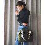 ショッピングa4 トートバッグ 「TREASURE TOPKAPI」ナイロン パターンベルト付き 2way トートバッグ / 8ポケット レディース