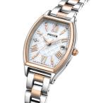 ショッピングピンクゴールド 腕時計 wicca ウィッカ ソーラーテック電波時計 シルバー・ピンクゴールド KS4-031-11 レディース