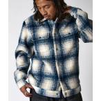 デニムジャケット gジャン WP WESTPOINT/ ダブルピー ウエストポイント ふんわり起毛ギンガムチェックシャツGジャン メンズ レディース