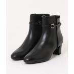 ショッピングスウェード ブーツ 「2WAY」ベルト付ショートブーツ レディース