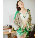 カーディガン 汽水域のニットカーディガン レディース メンズ