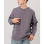 ショッピングパープル セーター ニット スリアルパカミックス クルーネックニット メンズ レディース