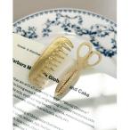 ヘアクリップ 「 Port / ポート 」 シザー ＆ コーム モチーフ ミニ ヘアピン