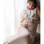 ショッピングニットワンピ 「NOELA」 ニットワンピース フリー ピンク レディース