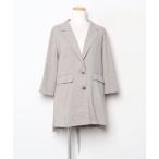 [REDYAZEL] Пальто Честерфилд M серый женский 