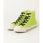 「CONVERSE」 ハイカットスニーカー 24.5cm グリーン レディース