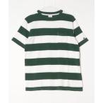 [Champion] окантовка рисунок короткий рукав футболка M зеленый мужской 