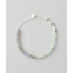 ショッピングブレスレット ブレスレット 「スライドブレス」 ラブラドーライト×プレナイト レディース