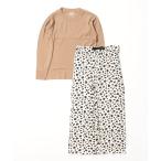 パジャマ ルームウェア FRUIT OF THE LOOM / FTL ワッフルルームウエアアニマルスキ/セットアップ / 81347600 レディー