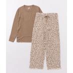 パジャマ ルームウェア FRUIT OF THE LOOM / FTL ワッフルルームウエアアニマルスキ / 81347600 レディース メンズ