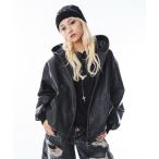 ブルゾン アウター SHORTROUND/「25年秋冬新作」PUフードブルゾン メンズ レディース