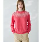 ニット セーター MORRIS ＆ SONS | ジーロンラム ノルディックセーター WOMEN レディース