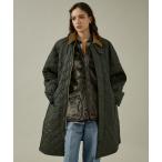 ブルゾン アウター 「Barbour / バブアー」EXMOOR / エクスモア キルティング ステンカラーコート/ミドル レングス メンズ レディー