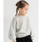 ショッピング女の子 トレーナー  リボンコード刺繍トレーナー キッズ 子供服 女の子