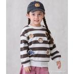 トレーナー  「おさるのジョージ」フェイスワッペントレーナー キッズ 子供服 男の子 女の子