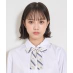 ショッピングlovetoxic 「卒服・セレモニー」レジメンタル柄細リボンタイ