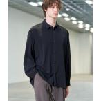 シャツ 「CITY TOKYO/シティートーキョー」Air pleats リラックスシャツ メンズ